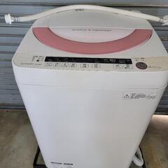 取引中🎵シャープ洗濯機　6.0kg　作動OK ！