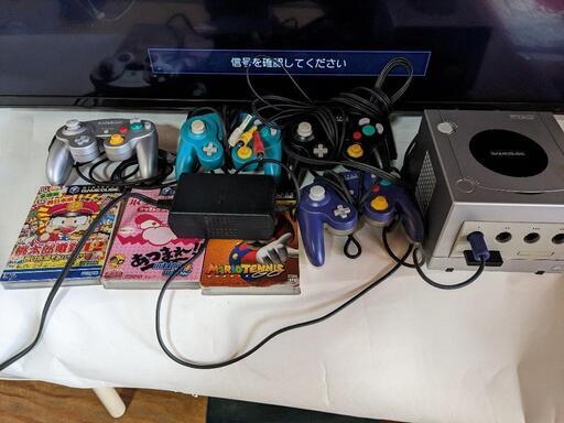 ゲームキューブ 任天堂 ソフト付 マリオテニス メイドインワリオ