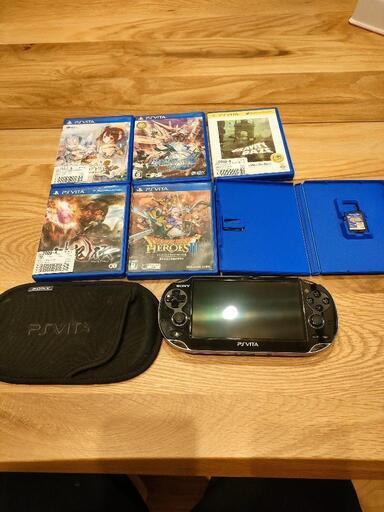 値下げ　psvita  ジャンク品　ソフト付