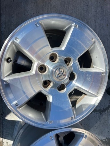 ハイラックスサーフ215純正アルミホイル中古品