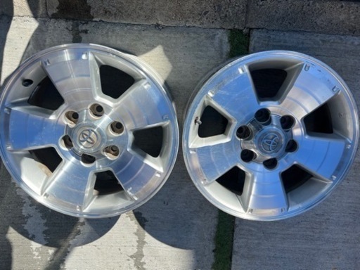 ハイラックスサーフ215純正アルミホイル中古品