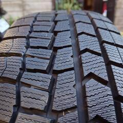 【美品】イボありバリ山　ダンロップスタッドレス　ウィンターマックス195/65R15　PCD114.3＋53