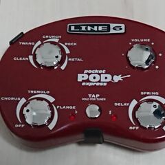 アンプシュミレート エフェクター Line6 Pocket PO...