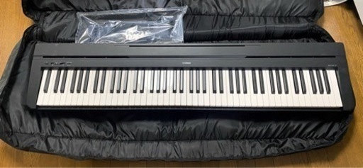 【受け渡し完了】ヤマハ YAMAHA 電子ピアノ P-45B（88鍵盤／黒／1.3m）