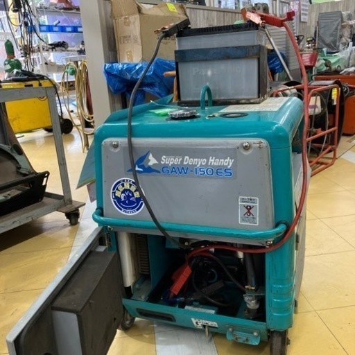 動作OK！ミニヴエルダー ◇エンジン溶接機兼発電機　GAW-150ES デンヨー◇