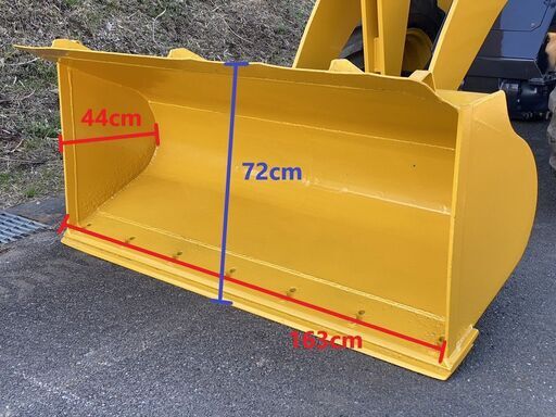 【U-0027】コマツ　WA40-3　4トンクラス　4WD バケット0.5m　全塗装済　ホイールローダー　タイヤショベル　ペイローダー　茨城県