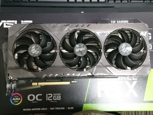 PCパーツ ASUS TUF GAMING RTX3060 12GB