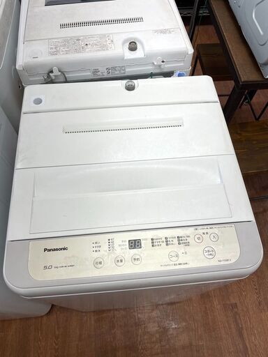 外置き品の為格安価格!!　2019年製　洗濯機 No.6096　5kg　Panasonic　NA-F50B13【リサイクルショップどりーむ天保山店】