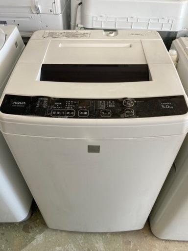 【残りわずか】 アクア　5ｋｇ洗濯機　2016年製　リサイクルショップ宮崎屋住吉店　22.12.26　ｙ 洗濯機