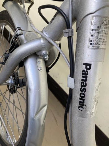 パナソニック電動自転車(ジャンク)バッテリー2個付き