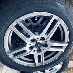 冬タイヤ 185/60R15 プリウス等用アルミ付きスタッドレス 4本組  