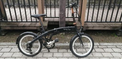 格納式バッテリー!折りたたみ電動自転車  20インチ  ジャンク品
