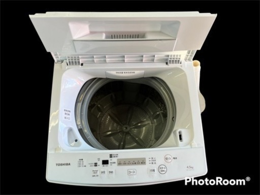 【2019年製】TOSHIBA 全自動電気洗濯機 AW-45M7 4.5kg NO.52