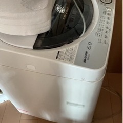 洗濯機 SHARP 6.0 ES-FG65