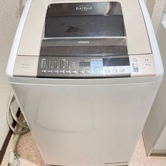 【決まりました】②日立製全自動洗濯機 BW-D8SV 家族向け8...