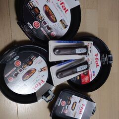 ティファールT-falインジニオネオ新品6点セット　フライパン　ih