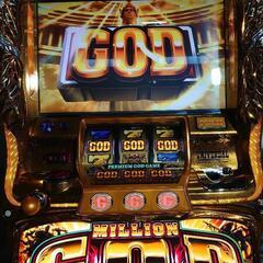 ③パチスロ実機 ミリオンゴッド神々の凱旋