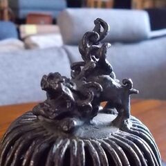 高岡銅器 香炉 三足 獅子 札幌市東区 新道東店