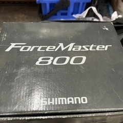 受付終了🙇‍♂️釣り🎣Force Master 800 電動リール