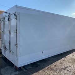 No.701 保冷バン 3ｔ 車  アルミ 箱 バイク 倉庫 トラック コンテナ 米 保管庫 物置 DIY