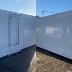 No.701 保冷バン 3ｔ 車  アルミ 箱 バイク 倉庫 トラック コンテナ 米 保管庫 物置 DIY