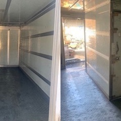 No.701 保冷バン 3ｔ 車  アルミ 箱 バイク 倉庫 トラック コンテナ 米 保管庫 物置 DIY