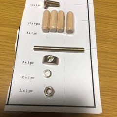 上下棚付木製2段ベッド　ベトナム製