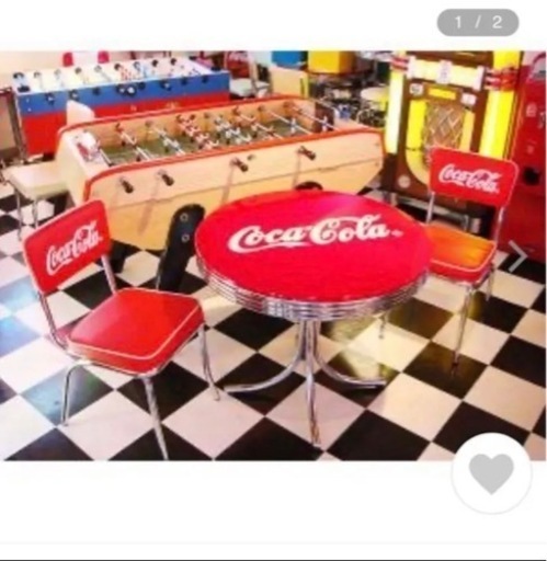 コカコーラ　テーブルセット