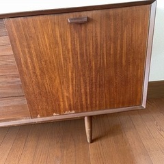 イギリス製  ヴィンテージ サイドボード ★コンセント穴有り