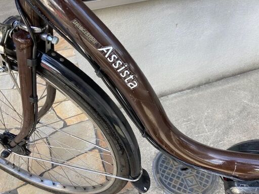 ブリヂストン BRIDGESTONE アシスタファイン DX/12Ah/26インチ/手渡し