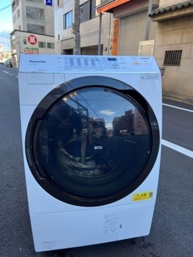 美品ドラム洗濯機乾燥機付き　９キロ大阪市内配達設置無料保証有り