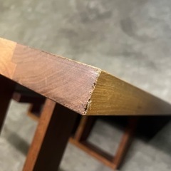 年末限定！　ウォルナット　大理石　テーブル 