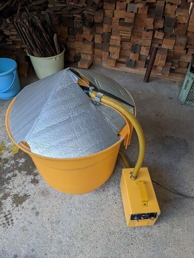 ハトムネ催芽機 SH-L90 チヨダ電機 90L 単相100V　種籾量38㎏