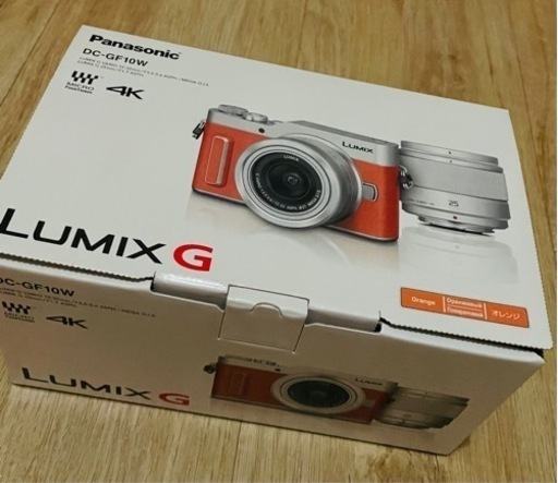 取引決まりました【新品未使用】Panasonic デジタルカメラ はじめての人にもオススメ　LUMIX GF10