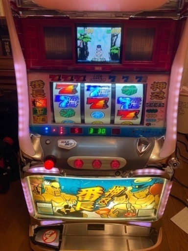 パチスロ実機 大都技研 押忍！番長 漢ゆVer 【4号機】コイン不要機