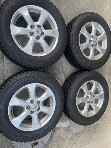 販売終了です)トヨタ純正 ホイール17x7J 5H 114.3 4本 1台分 225/65R17 
