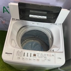 ハイセンス　洗濯機　HW-T45A 2016年製