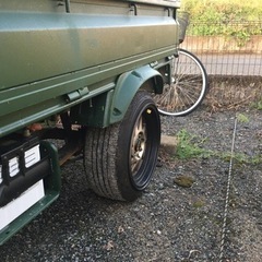 165/50R15 4本　15×8J  引っ張りたタイヤ&ホイール