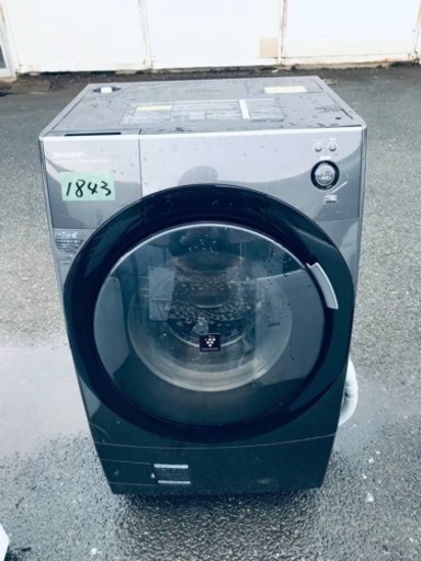 1843番 シャープ✨電気洗濯乾燥機✨ES-Z100-TL‼️