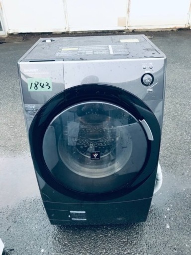 1843番 シャープ✨電気洗濯乾燥機✨ES-Z100-TL‼️ 1843番 シャープ✨電気洗濯乾燥機✨ES-Z100-TL‼️