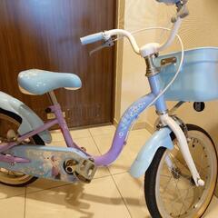 【譲り先決定】子供用自転車　16インチ　アナ雪　女の子