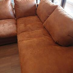 ★2021年に20万円で購入　Ｌ字ソファ　コーナーソファー　美品❗　幅約300cm 💳自社配送時🌟代引き可💳※現金、クレジット、スマホ決済対応※　　配達は要相談❗❗