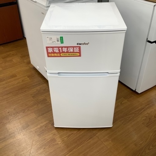 日本美的 2ドア冷蔵庫 RCT90WH/E 2022年製【トレファク 川越店】