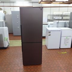 ID 136571 冷蔵庫2ドアシャープ 271L 2017年製 SJ-PD27C-T