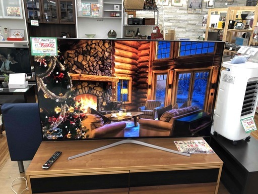 【美品/半年保証付】液晶テレビ65型 ハイセンス 2019年式 B-CAS/リモコン有