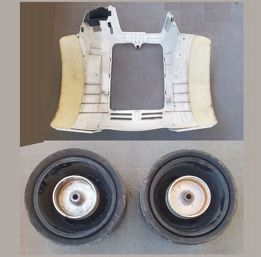 ☆ワケアリ☆手渡し可能☆TA03ワイドホイール化セット ジャイロキャノピー