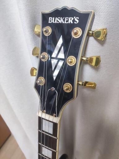 BUSKER'S BLS300 バスカーズ・エレキギター レスポールタイプ ブラック