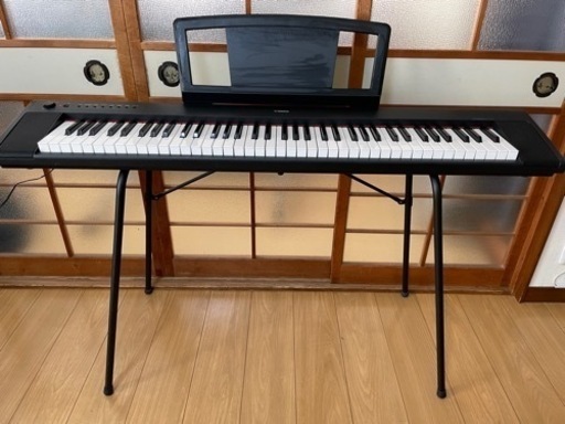 YAMAHA ヤマハ 電子ピアノ キーボード NP-31S 専用スタンド付き-
