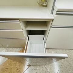 ?大川家具 株式会社長 2面レンジボード ?定価￥185,000? スチーム 