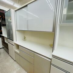 大川家具 株式会社長 2面レンジボード ?定価￥185,000? スチーム 